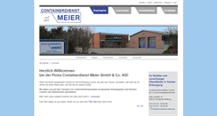 Desktop Screenshot of container-meier.de